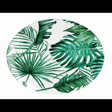 Imagem de Sousplat Folhagem em Plastico 33 cm - L' Hermitage