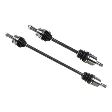 Imagem de CAROCK Conjunto de eixo dianteiro CV compatível com Honda Civic 2006-2011, 1,8L L4 Trans automático, juntas CV dianteiras esquerda e direita, EX EX-L LX DX DX-G