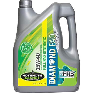 Imagem de Hot Shot's Secret Blue Diamond Óleo diesel PAO 15W40 totalmente sintético 1 galão