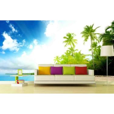 Imagem de Papel de Parede Painel Fotográfico Praia n91 2,00X3,00 - Voce Decorand