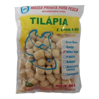 Imagem de Kit 2 Isca Pronta Para Tilápia Massa Pronta Para Pesca Peixe (Sabor Milho Verde)