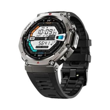 Imagem de Relógio Inteligente Militar Masculino Para Atividades Ao Ar Livre T-Re