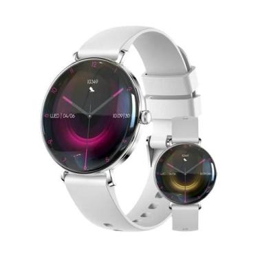 Imagem de Relógio Inteligente Feminino Com Tela AMOLED 466, Monitor De Frequênci