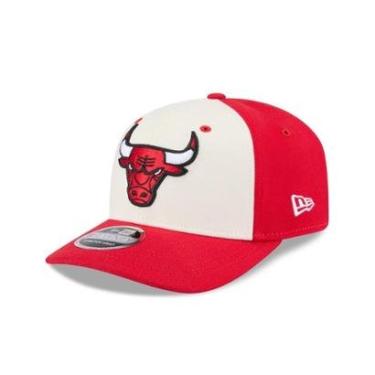 Imagem de BONE NEW ERA 9SEVENTY STRTCH SNAP CHICAGO BULLS NBA BRANCO-Masculino