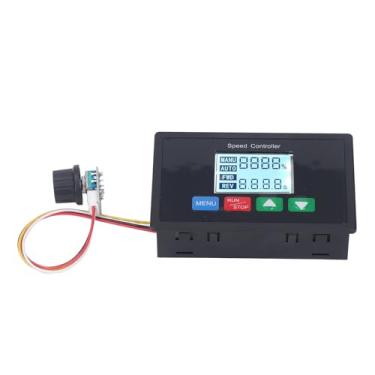 Imagem de KIMISS Controlador Regulador de Velocidade do Motor DC Com Display LCD, Função de Temporização, Controle Reverso Direto, para Motores DC10-55V - Display Digital Regulador de Velocidade Ajustável