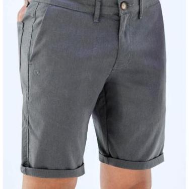 Imagem de Bermuda Masculina Ogochi Trad Essencial Chumbo 9015-Masculino