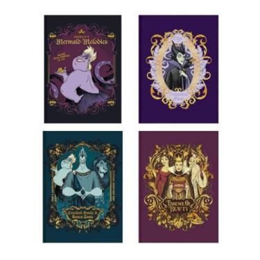 Imagem de CADERNO COLEGIAL 160 FLS VILÕES DISNEY CAPA C ANIMATIVA 10785