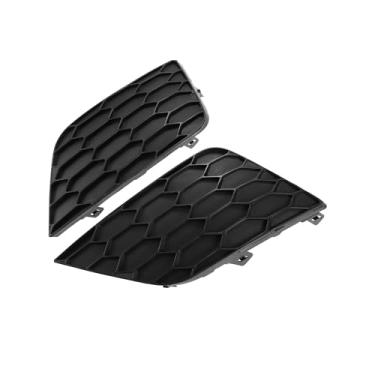 Imagem de Motoforti Grade de cobertura de farol de neblina dianteira do carro Nº 622574AF0B/622564AF0B para Nissan Sentra 2016-2019 Plástico ABS Preto (conjunto de 2) Longa duração