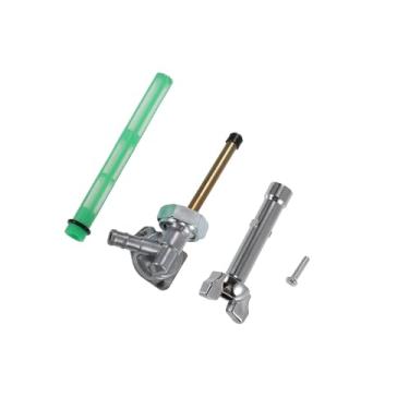 Imagem de VekAuto Kit Petcock de combustível para Honda Shadow VLX 600 VT600CD Deluxe 1988-1998 Válvula de interruptor de tanque de combustível Petcock 16950-KAF-000,16963-MR1-000 Acessórios automotivos