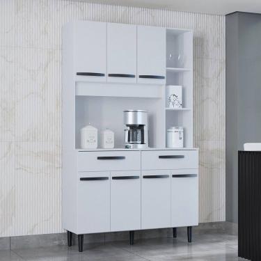 Imagem de Cozinha Compacta Malu 7 Portas e 2 Gavetas Poquema