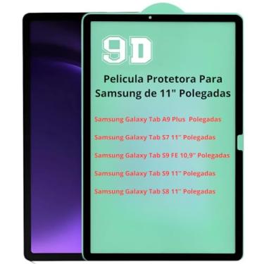 Imagem de Película 9d Para Tablet Samsung A9+ A9plus S9fe S7 S9 S8 11 Polegadas