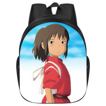 Imagem de Mochila escolar infantil Oginos Chihiros 3D em poliéster