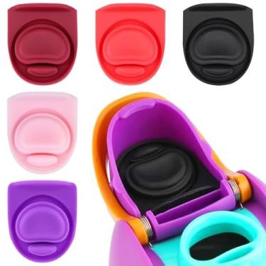 Imagem de ZONBBEE Tampa de substituição de vedação de borracha compatível com tampa de bico Owala Freesip16/19/24/32/1,134 g, 5 peças de junta de garrafa de água, tampa de silicone, inserção de tampa