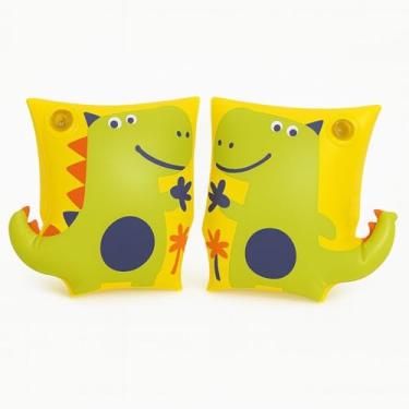 Imagem de Boia de Braço Infantil Dinossauro Para Natação Praia e Piscina