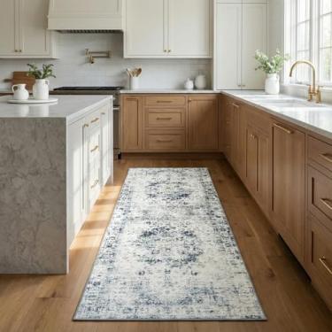 Imagem de Zanipex Tapetes de área de 20 x 25 cm para sala de estar, tapetes laváveis para quarto, 13 x 17 cm, entrada de corredores, cozinha, tapete boho interno, tapete bege para escritório (cinza cinza-claro