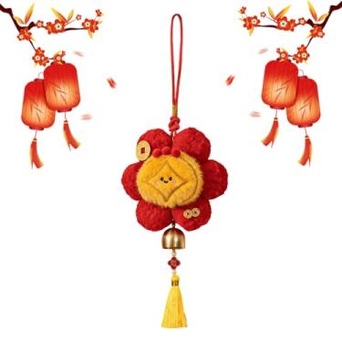 Imagem de Decorações de Ano Novo 2026 | Pingente do Ano do Cavalo de 2026 - Ornamentos para Árvore e Janela com Gancho Macio | Para Celebrações em Janela, Porta, Sala, Parede e