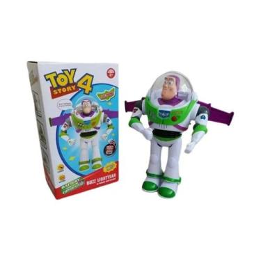 Imagem de Boneco Robô Elétrico Buzz Lightyear Do Toy Story Para Crianças, Figura