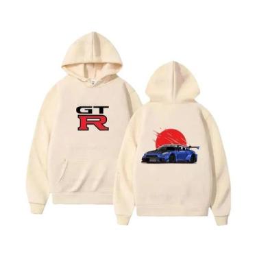 Imagem de Moletom Masculino De Manga Longa Com Capuz Estilo Streetwear Initial D