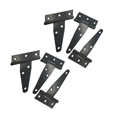 Imagem de Domary Dobradiça Em T Galvanizada, Dobradiça Triangular Com Fenda, Porta de Rolamento, Substituição Em T, para Melhoria da Casa