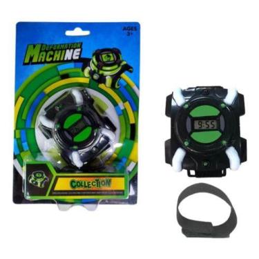 Imagem de Relógio Brinquedo Ben 10 Omnitrix Hora Luz Sons Aliens - Machine Defor