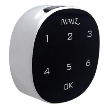 Imagem de Fechadura Digital P/ Móveis Armários De Aço M1602 Ca Papaiz C/ Senha, 