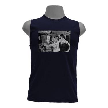 Imagem de Camiseta regata masculina - David Bowie - Iggy Pop - Lou Reed. - DASAN