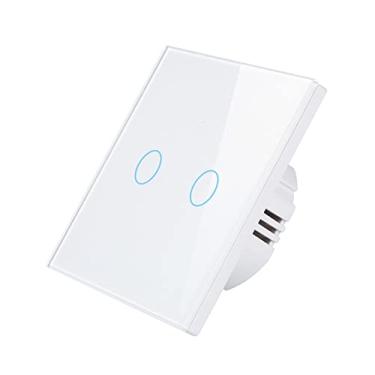 Imagem de Interruptor Wi-Fi de Luz Controle por Voz Remoto RF433 Compatível com Agenda Residencial Temporizador Contagem Regressiva Sem Requerir Hub Neutro