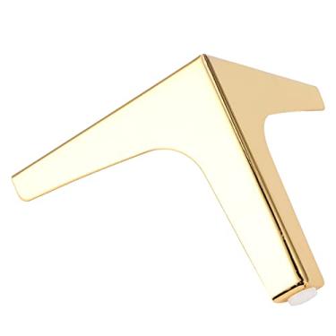 Imagem de Pés de Sofá Triangulares Aço Galvanizado para Substituição Móveis Armário e Gaveteiro Ferro Resistente Acessórios DIY Fá