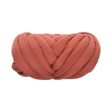 Imagem de Fio Grosso Super Bulky De 250g Para Tricô Manual, Crochê, Algodão Maci