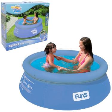 Imagem de Piscina Inflavel Com Borda Summer Fun 1000L 51X168Cm De