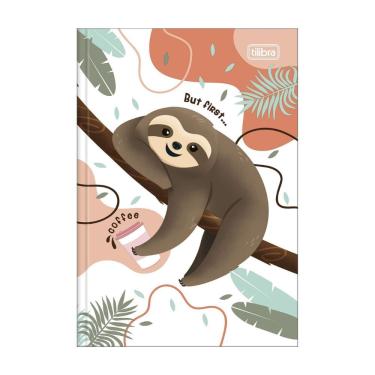 Imagem de Caderno Brochura Pequeno Capa Dura 1/4 80 Folhas Nap Nap Tilibra Estampa 1