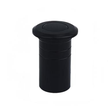 Imagem de TOGU Plugue contra poeira de mola de trava de porta, tampa à prova de poeira de aço inoxidável SUS307, inserções de trava de segurança de parafuso nivelado para portas francesas, portas compostas