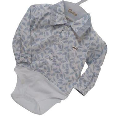 Imagem de Body Social Estampado Luxo Bebê Menino Polo Paraiso 13992-Masculino
