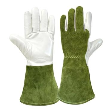 Imagem de Ｂｅｓｇａ Luvas compridas para jardinagem, luvas de proteção para o antebraço, de trabalho para agricultura doméstica, Xl