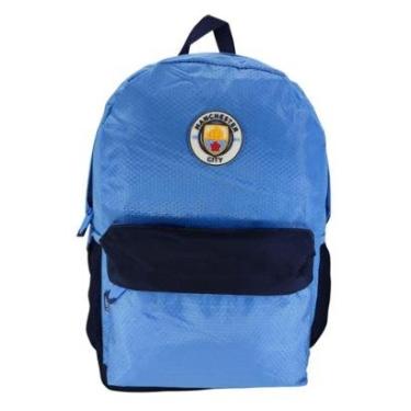Imagem de Mochila Escolar Manchester City 14071 - Masculino-Masculino