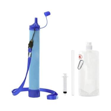 Imagem de Purificador De Água Portátil Compacto Para Sobrevivência Ao Ar Livre, 