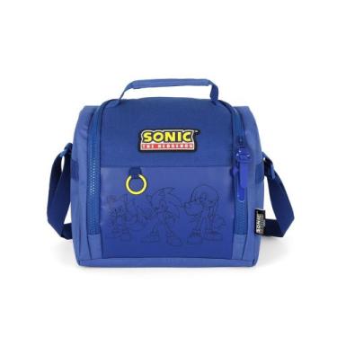 Imagem de Lancheira Térmica Sonic Azul Luxcel LA49843SO Lançamento 2026