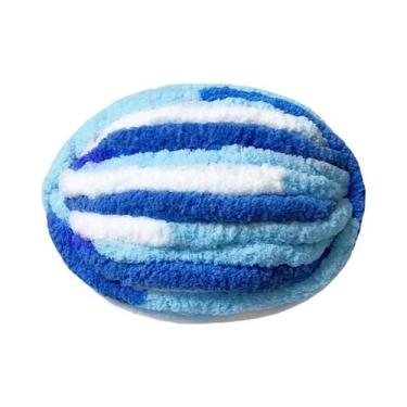 Imagem de Fio De Lã Grosso 250g Para Tricô Manual, Manta Grande De Chenille, Alm