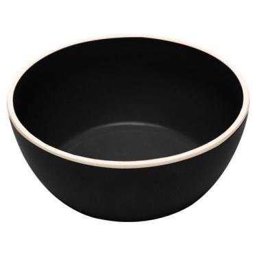 Imagem de Bowl de Melamina Preto Tigela 15cm Class Wolff Cumbuca Sobremesa Sorve