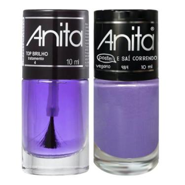 Imagem de Esmalte Postei e saí correndo Coleção Coisas Que Eu Já Fiz + Top Brilh