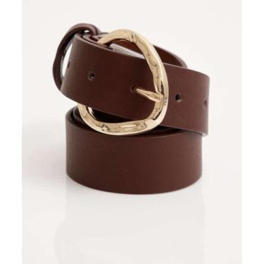 Imagem de Cinto Feminino Fivela Marisa Marrom-82155, Marrom, M