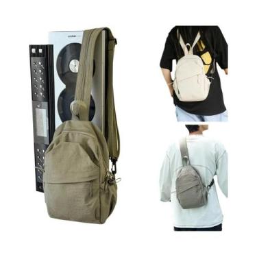 Imagem de Bolsa Transversal Leve Para Homens E Mulheres, Mochila Pequena De Ombr