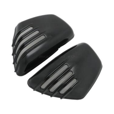 Imagem de Capas Laterais De Bateria Para Motocicleta Yamaha Virago XV 700 750 10