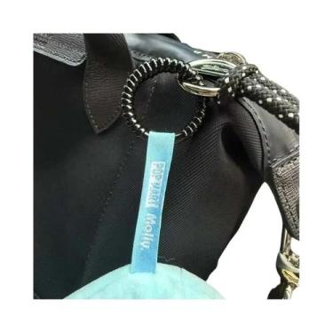 Imagem de Chaveiro De Silicone Labubu Colorido Com Corda, Fivela Anti-Queda E Pr