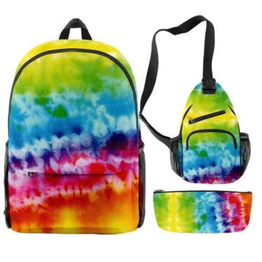 Imagem de Conjunto de mochilas Bhnu Print para crianças ou estudantes - Yiweisai