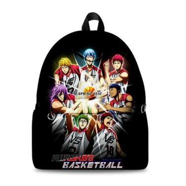 Imagem de Mochila Kurokos Basketball Cartoon Kids School Oxford Cloth - Yiweisai