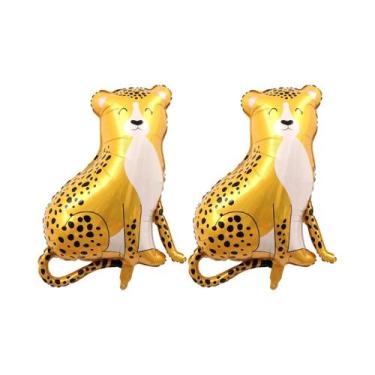 Imagem de Balões De Animais De Desenho Animado Da Selva Para Crianças: Girafa, L