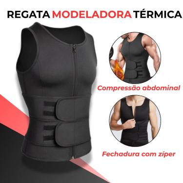 Imagem de Camiseta Regata Masculina Com Ajuste Duplo E Alta Elasticidade Tamanho G3