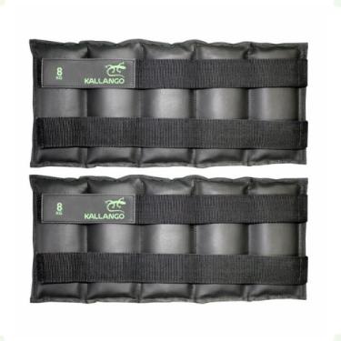 Imagem de Caneleira de Peso Kallango Emborrachada - 8 Kg - Kallango Fit