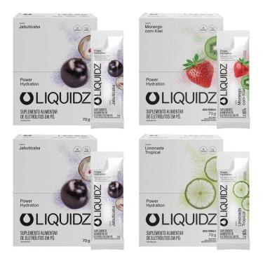 Imagem de LIQUIDZ - Eletrólitos Zero Açúcar 3 Sabores 56 Sachês-Unissex